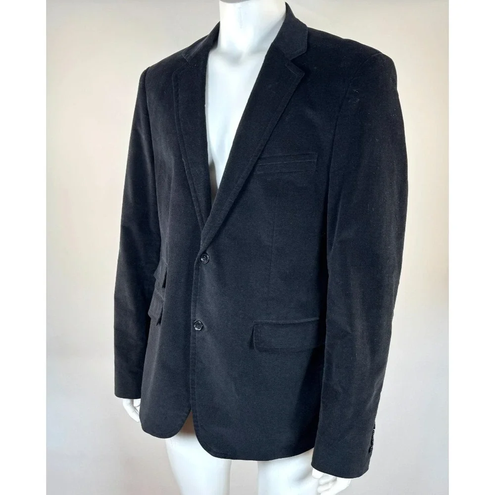 True Religion Tailored Corduroy Blazer Mens XXXL‎ Cotton Pockets Lined 2-Button